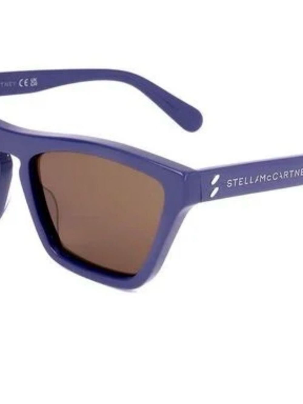 Stella McCartney Blue Square Sunglasses,